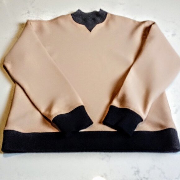 Derek Lam Color Block Runway Collection Pullover - Picture 3 of 5